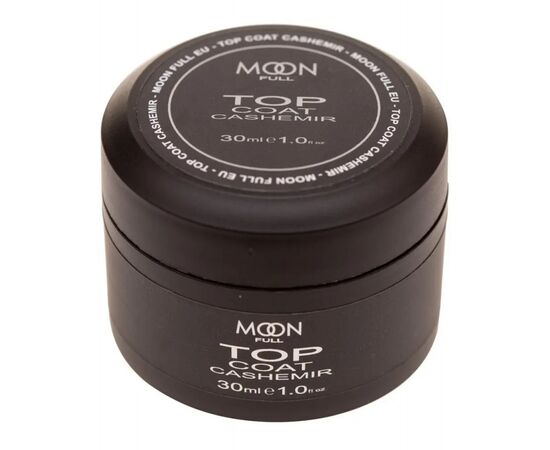 MOON FULL. Cashemir Top coat, 30 ml. Матовий топ #1