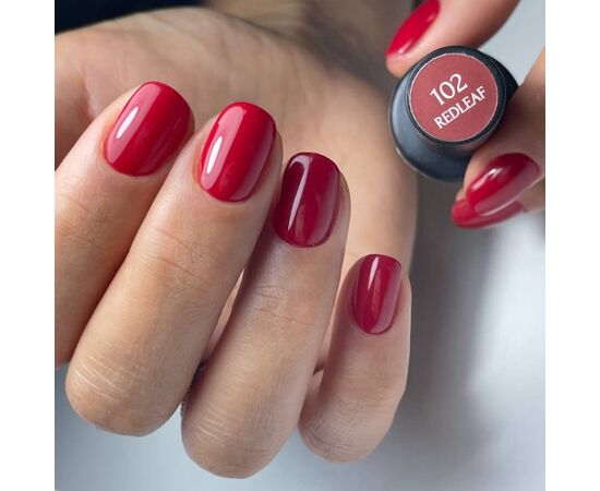 ADORE. Gel Polish, #102, Redleaf, 8 ml. Гель-лак, рубіновий #2
