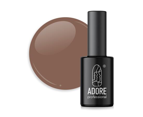ADORE. Gel Polish, #120, Wanut, 8 ml. Гель-лак, бежево-коричневий #1
