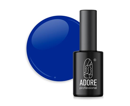 ADORE. Gel Polish, #170, Blue, 8 ml. Гель-лак, класичний синій #1