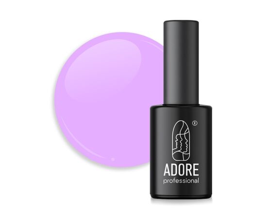 ADORE. Gel Polish, #177, Molecule, 8 ml. Гель-лак, світло-ліловий #1