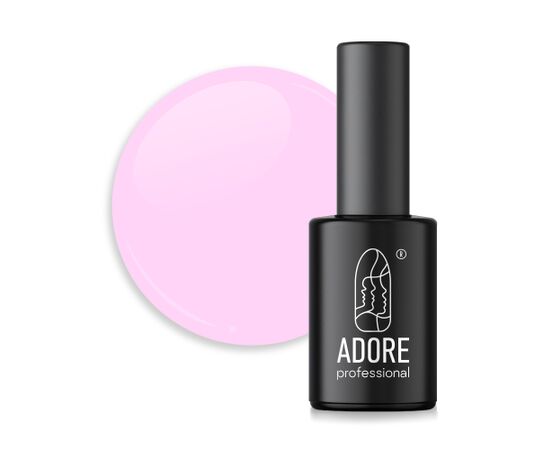 ADORE. Gel Polish, #181, Cupcake, 8 ml. Гель-лак, світло-рожевий #1