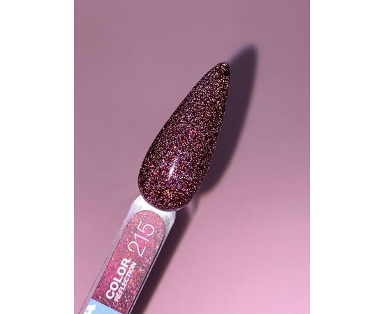 LUNAmoon. Reflection Gel Polish #215, 8 ml, світловідбиваючий гель-лак #3