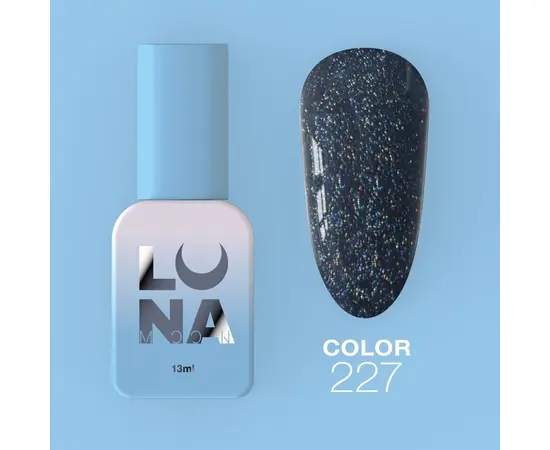 LUNAmoon. Reflection Gel Polish #227, 8 ml, світловідбиваючий гель-лак #1