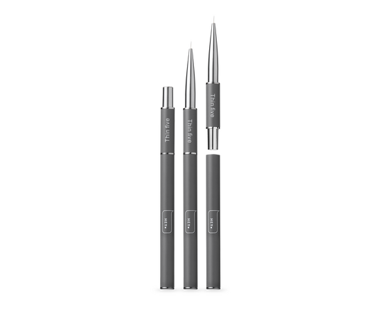 HEYLOVE. Brush, THIN FIVE, 5 mm, Пензлик для тонких ліній #1