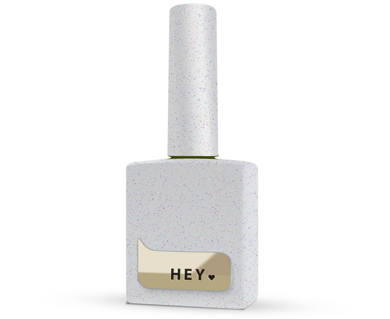 HEYLOVE. Reflective Gel Polish, STARLIGHT, 15 ml. гель-лак, срібний з голографічними та світловідбиваючими частинками #1