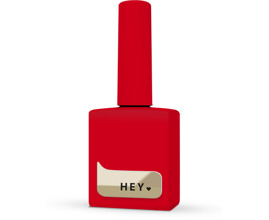 HEYLOVE. Gel Polish, STOP, 15 ml, гель-лак, класичний яскравий червоний #1