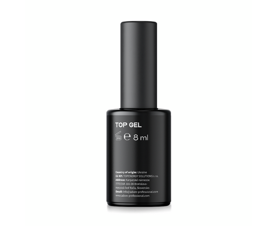 ADORE. Miracle Top coat, №09, Blue yuki, 8 ml. Топ з блакитними пластівцями Юкі #2