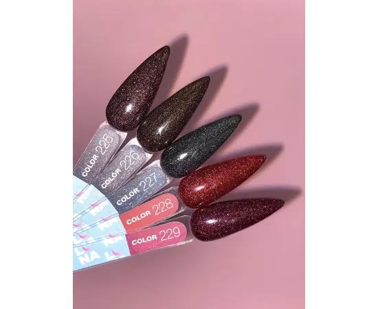 LUNAmoon. Reflection Gel Polish #229, 8 ml, світловідбиваючий гель-лак #6
