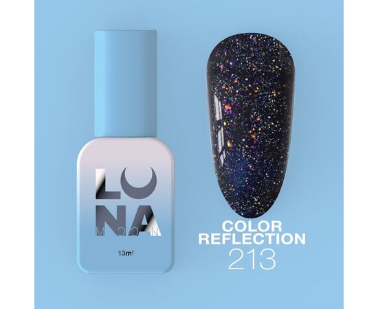 LUNAmoon. Reflection Gel Polish #213, 8 ml, світловідбиваючий гель-лак #1