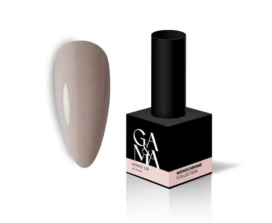 GA&MA. Gel polish #128 MOKKO, 10 ml, гель-лак, Мокко #1