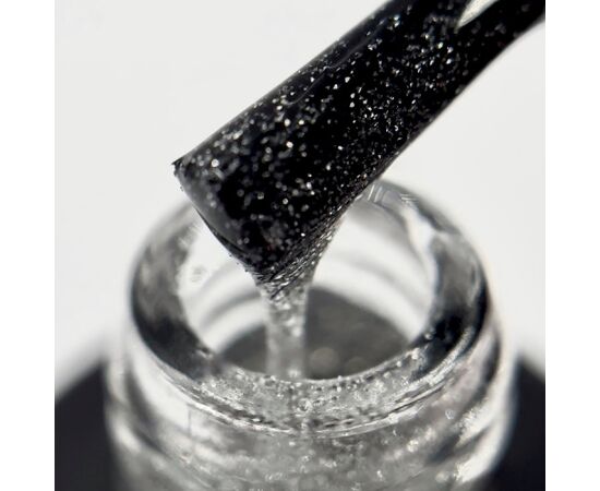 ADORE. Flashlight Top coat, №01, Silver, 8 ml. Світловідбиваючий топ #3