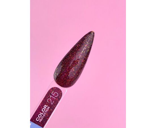 LUNAmoon. Reflection Gel Polish #215, 8 ml, світловідбиваючий гель-лак #2