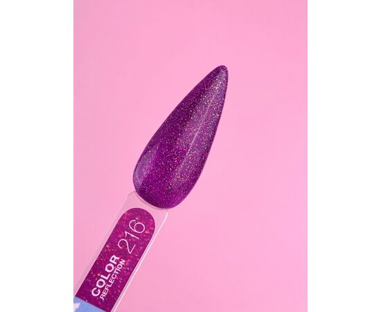 LUNAmoon. Reflection Gel Polish #216, 8 ml, світловідбиваючий гель-лак #2