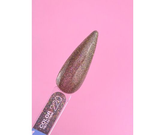 LUNAmoon. Reflection Gel Polish #220, 8 ml, світловідбиваючий гель-лак #2