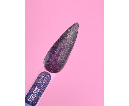 LUNAmoon. Reflection Gel Polish #221, 8 ml, світловідбиваючий гель-лак #2