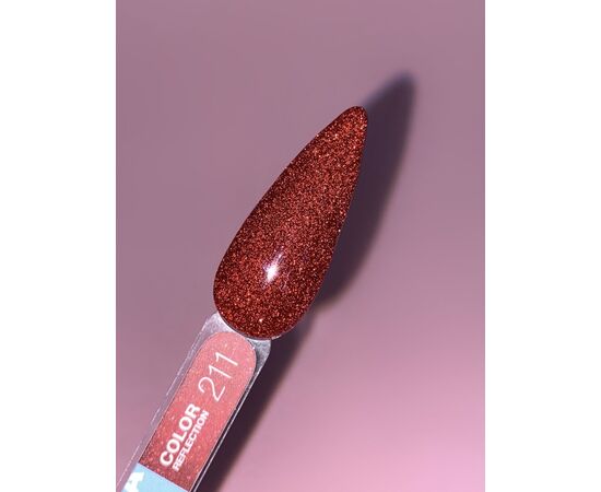 LUNAmoon. Reflection Gel Polish #211, 8 ml, світловідбиваючий гель-лак #3