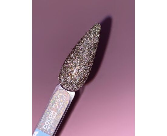 LUNAmoon. Reflection Gel Polish #220, 8 ml, світловідбиваючий гель-лак #3