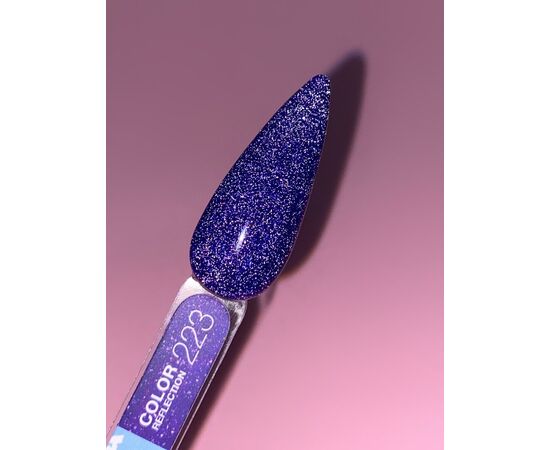 LUNAmoon. Reflection Gel Polish #223, 8 ml, світловідбиваючий гель-лак #3