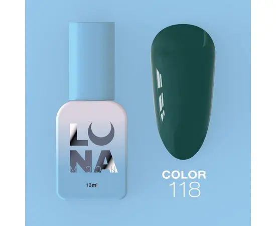 LUNAmoon. Gel Polish #118, 8 ml, гель-лак #1