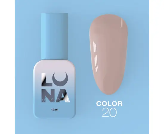 LUNAmoon. Gel Polish #20, 8 ml, гель-лак #1