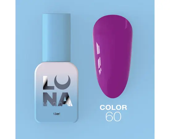 LUNAmoon. Gel Polish #60, 8 ml, гель-лак #1
