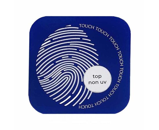 TOUCH. No Wipe Top coat, no UV-filters, 30 ml, глянцевий топ для темних відтінків, без липкого шару #1