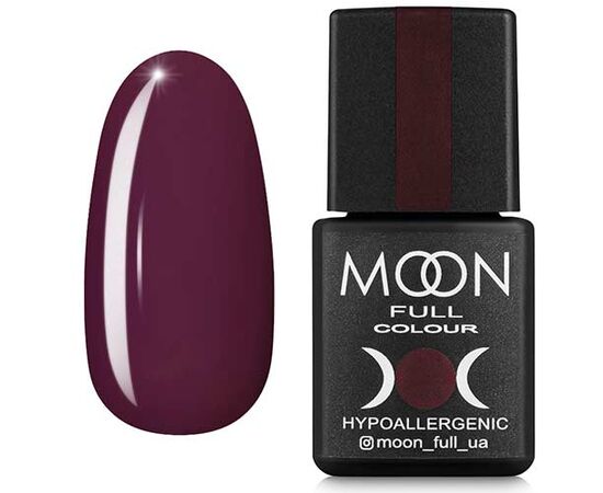 MOON FULL. Gel Polish, #191, 8 ml. Гель-лак, темний каштан #1