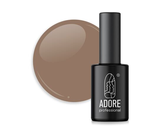 ADORE. Gel Polish, #219, Coffee, 8 ml. Гель-лак, кавовий #1