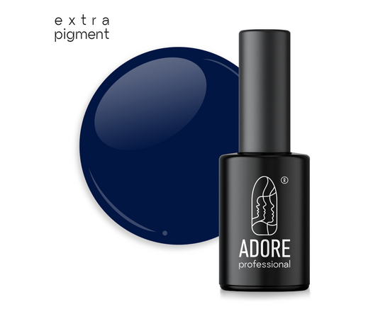 ADORE. Gel Polish, #233, Naval, 8 ml. Гель-лак, сапфіровий синій #1