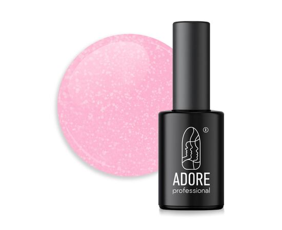 ADORE. Gel Polish, #258, Goody, 8 ml. Гель-лак, рожевий льодяник з мікроблиском #1