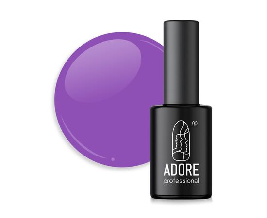 ADORE. Gel Polish, #327, Wisteria, 8 ml. Гель-лак, пурпурний #1