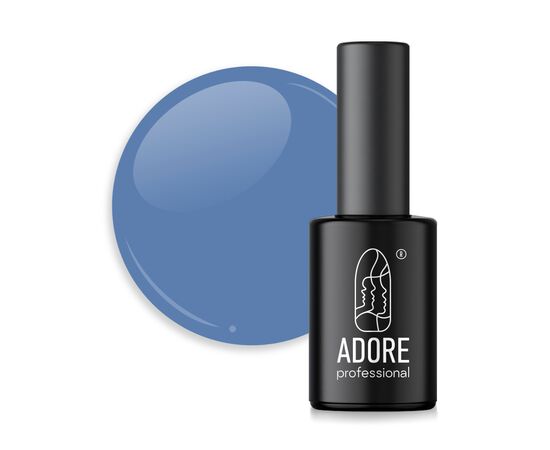 ADORE. Gel Polish, #334, Bluet, 8 ml. Гель-лак, волошковий #1