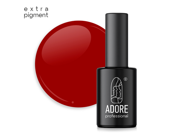 ADORE. Gel Polish, #343, Poppy, 8 ml. Гель-лак, червоний мак #1
