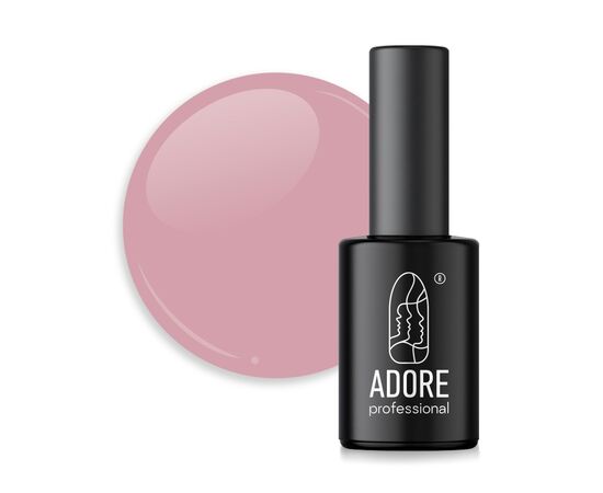 ADORE. Gel Polish, #366, Rosetan, 8 ml. Гель-лак, припилений рожево-ліловий #1