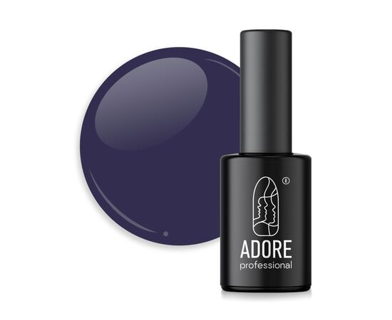 ADORE. Gel Polish, #369, Iris, 8 ml. Гель-лак, фіолетовий ірис #1