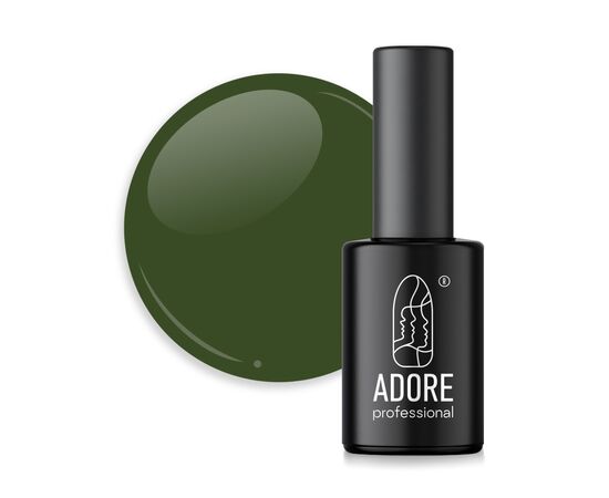 ADORE. Gel Polish, #372, Jade, 8 ml. Гель-лак, зелений нефрит #1