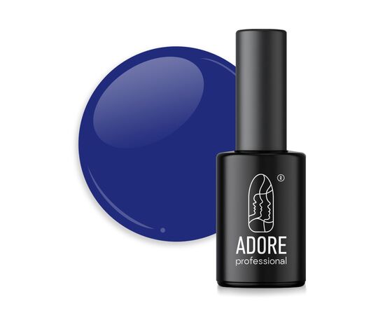 ADORE. Gel Polish, #409, Cobalt, 8 ml. Гель-лак, синій насичений #1