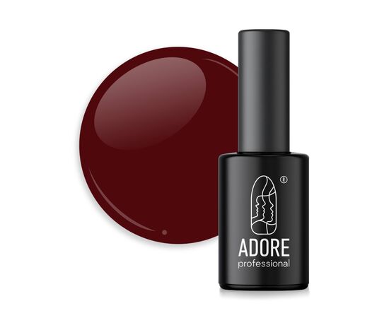 ADORE. Gel Polish, #428, Porto, 8 ml. Гель-лак, портвейн #1