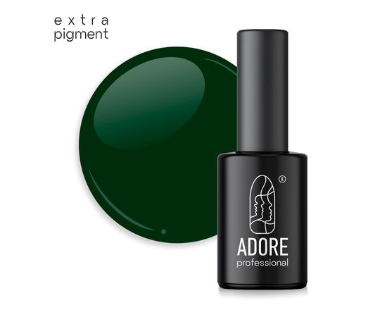 ADORE. Gel Polish, #430, Basil, 8 ml. Гель-лак, холодний темно-зелений #1