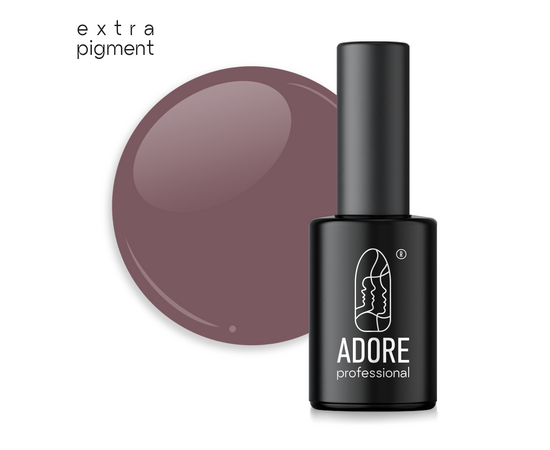 ADORE. Gel Polish, #455, Stone, 8 ml. Гель-лак, рожевий річковий камінь #1