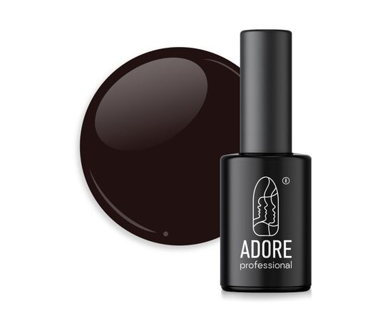 ADORE. Gel Polish, #456, Plum, 8 ml. Гель-лак, глибокий сливовий #1