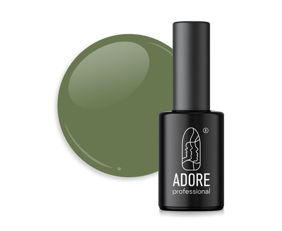 ADORE. Gel Polish, #457, Khaki, 8 ml. Гель-лак, теплий хакі #1