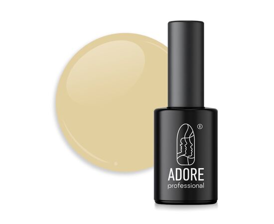 ADORE. Gel Polish, #472, Calm, 8 ml. Гель-лак, бежевий пісочний #1