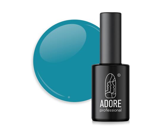 ADORE. Gel Polish, #503, Rain, 8 ml. Гель-лак, блакитно-сірий #1