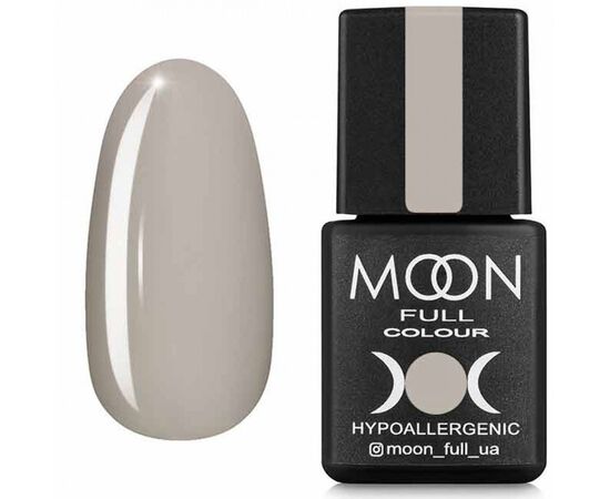 MOON FULL. Gel Polish, Spring-Summer #623, 8 ml. Гель-лак, сіро-бежевий #1