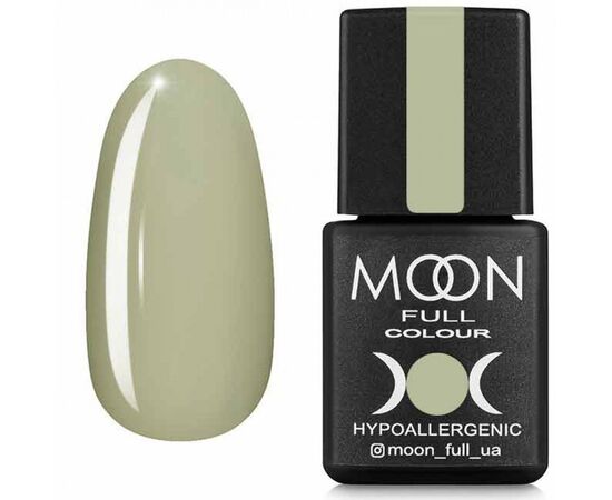 MOON FULL. Gel Polish, Spring-Summer #624, 8 ml. Гель-лак, ніжний оливковий #1