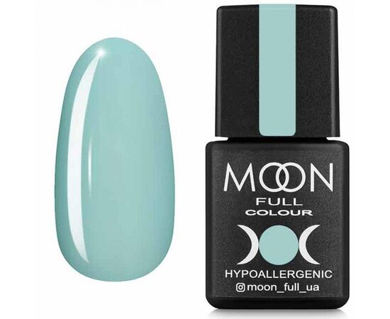 MOON FULL. Gel Polish, Spring-Summer #628, 8 ml. Гель-лак, біло-зелений #1