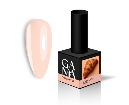 GA&MA. Colored base #54, Croissant, 15 ml, кольорова база, Круасан #1