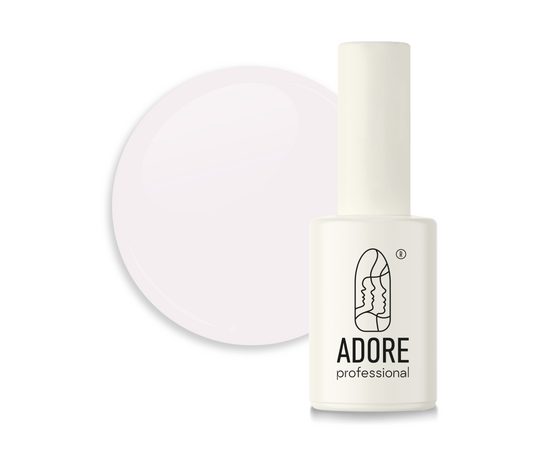 ADORE. French Gel Polish, #F-01, Marble, 7.5 ml. Гель-лак, мармуровий #1